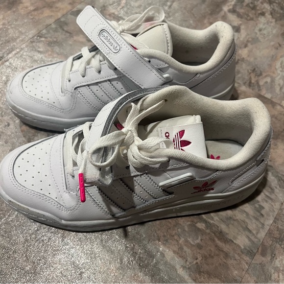 adidas Shoes - adidas low forum shock pink size 7.5 women’s